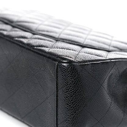 Chanel Caviar Quilted Maxi Double Flap Black 11 of 21