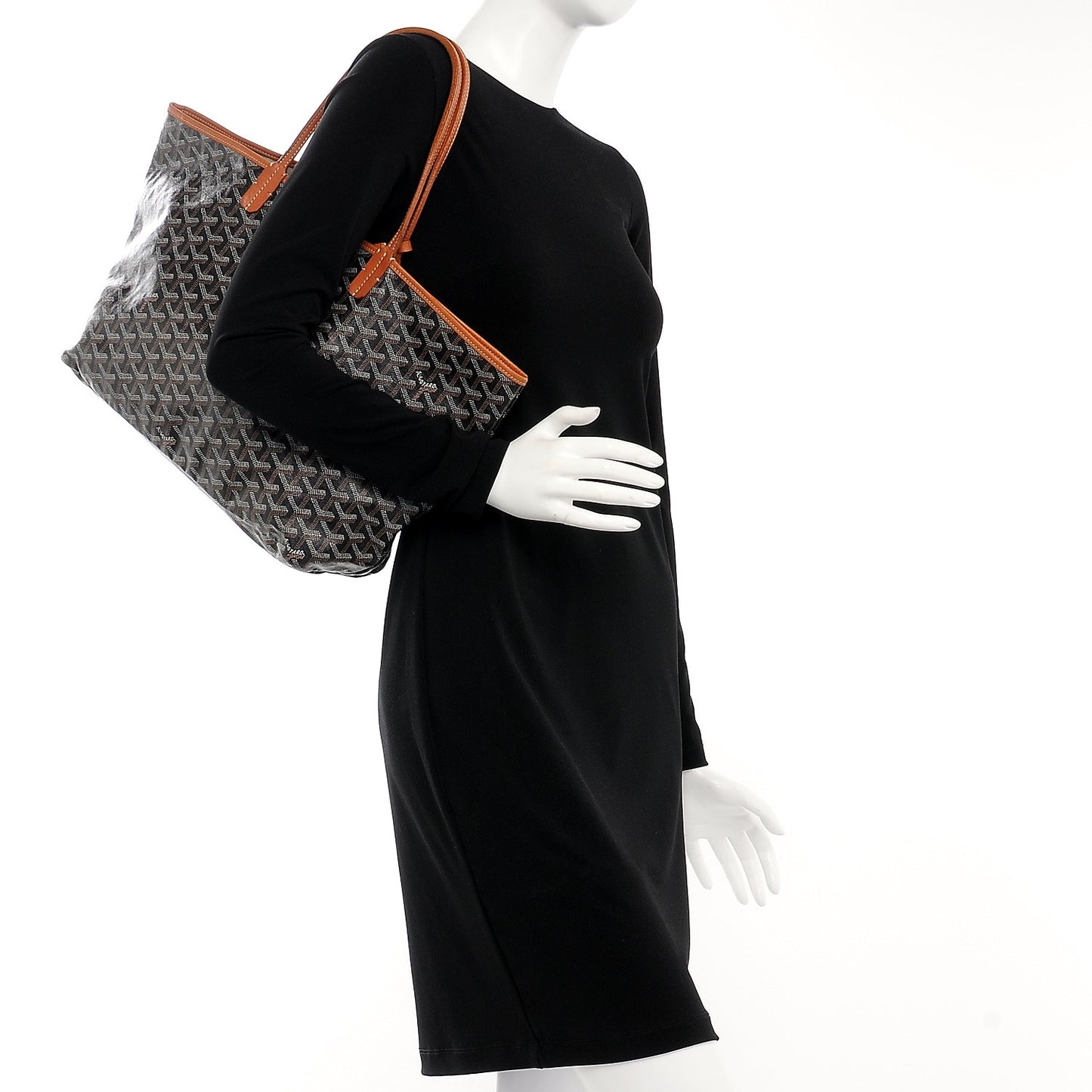 Goyardine Saint Louis PM Black Gold