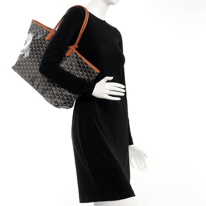 Goyard Goyardine Saint Louis PM Black Gold 2 of 12