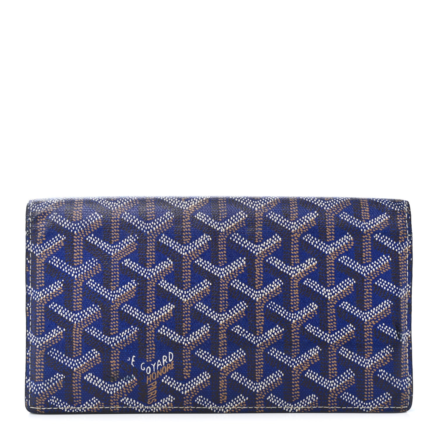 Goyard Goyardine Richelieu Wallet Navy 1 of 4