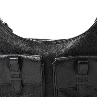 Burberry Grainy Calfskin Shoulder Bag Black 12 of 12