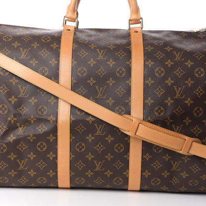 Louis Vuitton Monogram Keepall Bandouliere 60 8 of 8