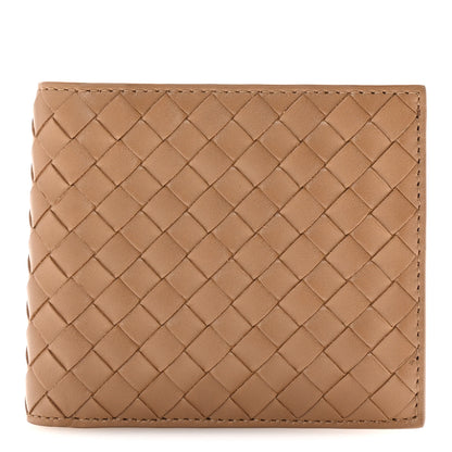 Bottega Veneta Nappa Intrecciato Bi-Fold Wallet Brown 1 of 8