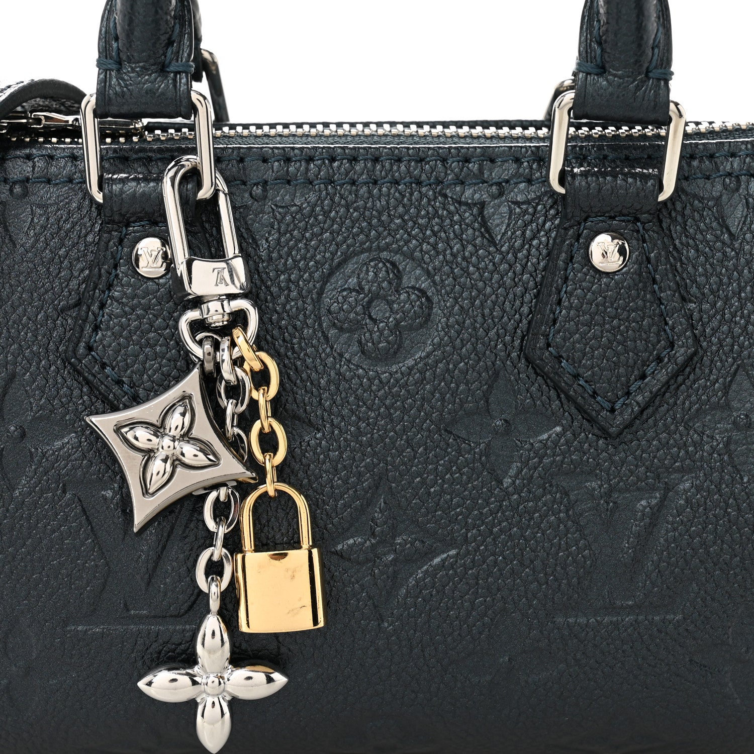 Louis Vuitton Empreinte Monogram Nano Speedy Shimmery Ink 7 of 9