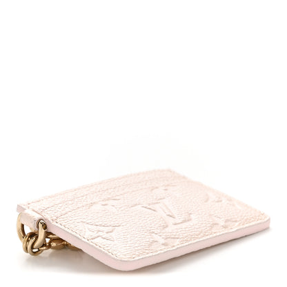 Louis Vuitton Empreinte Monogram LV Charms Card Holder Snowy Pearl 4 of 8