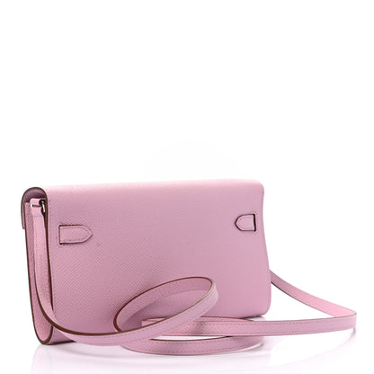 Hermes Epsom Kelly To Go Wallet Mauve Sylvestre 3 of 8