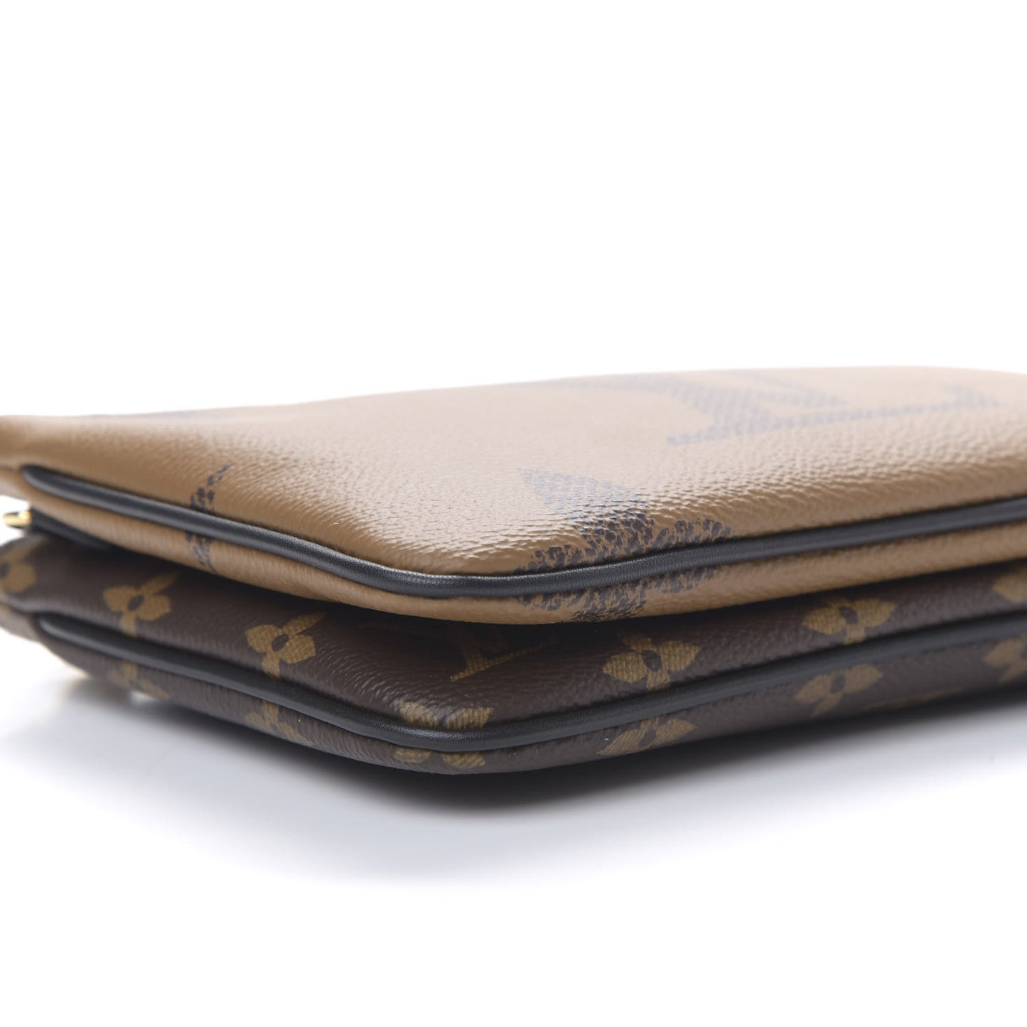 Reverse Monogram Giant Double Zip Pochette