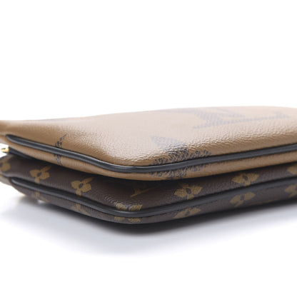 Louis Vuitton Reverse Monogram Giant Double Zip Pochette 7 of 9