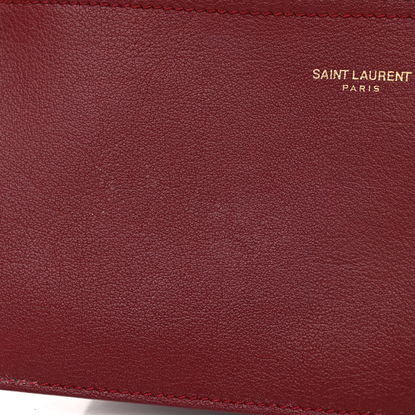 Calfskin Large Shopping Tote Bordeaux