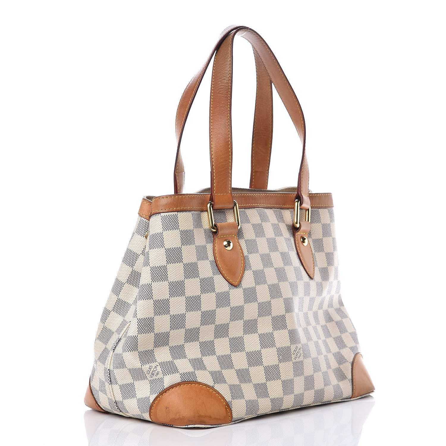 Louis Vuitton Damier Azur Hampstead PM 3 of 17