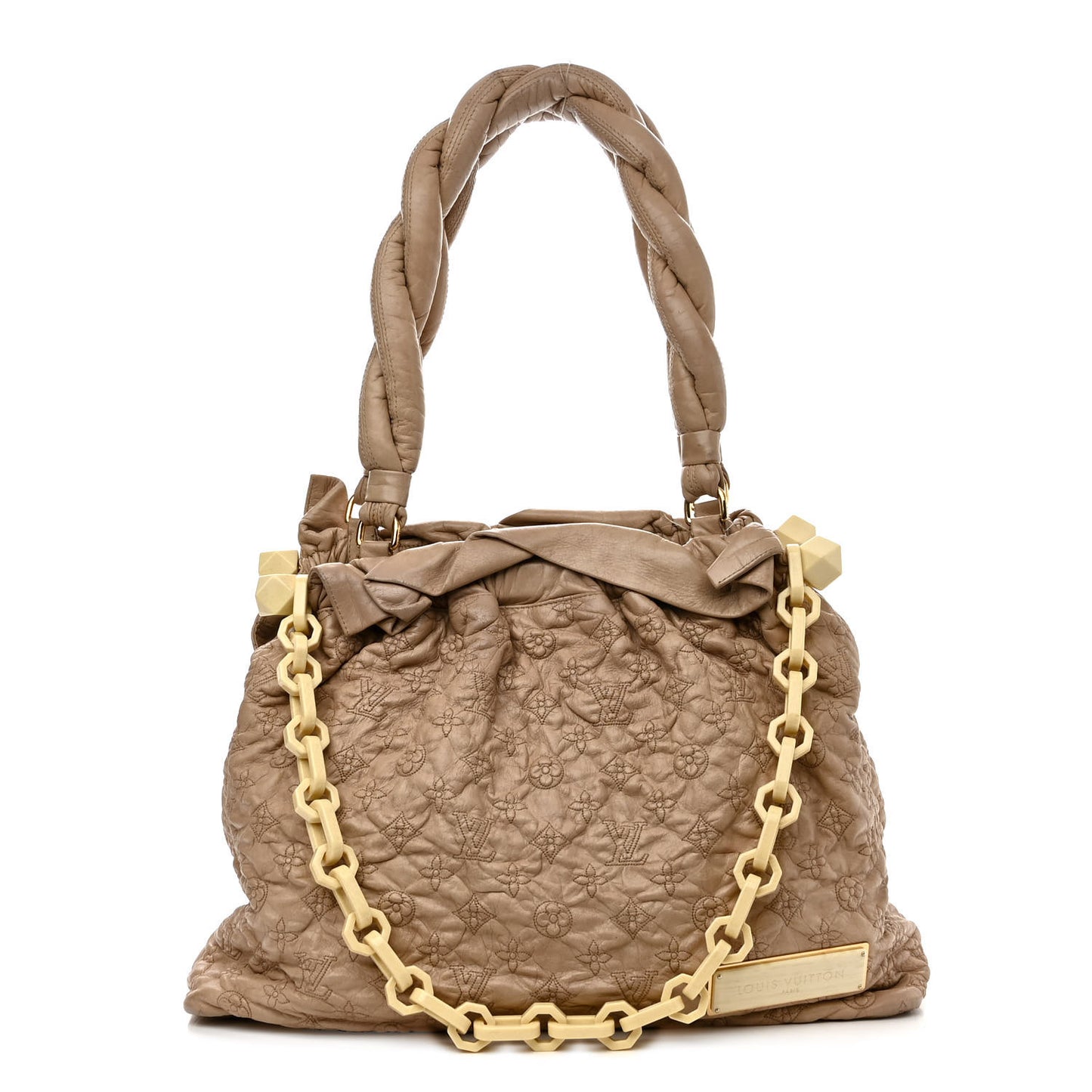 Lambskin Olympe Stratus GM Beige