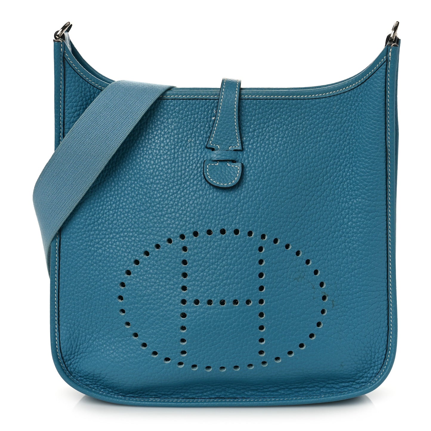 Taurillon Clemence Evelyne II PM Blue Jean