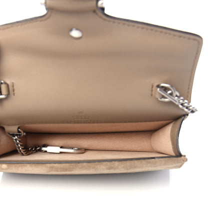 Gucci GG Supreme Monogram Super Mini Dionysus Shoulder Bag Taupe 5 of 11