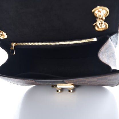 Louis Vuitton Damier Ebene Cuir Taurillon Wight Black 6 of 7