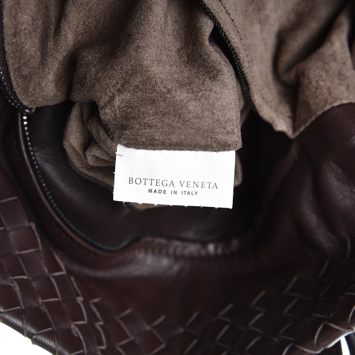 Nappa Intrecciato Large Tote Ebene
