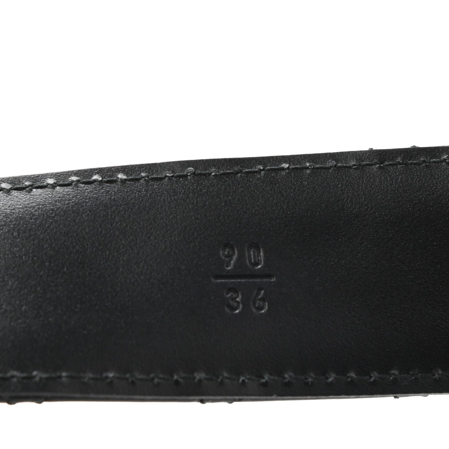 Calfskin Quilted CC Chain Belt 90 36 Black
