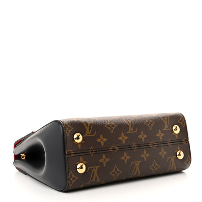 Louis Vuitton Monogram Calfskin Cluny BB Red 4 of 9