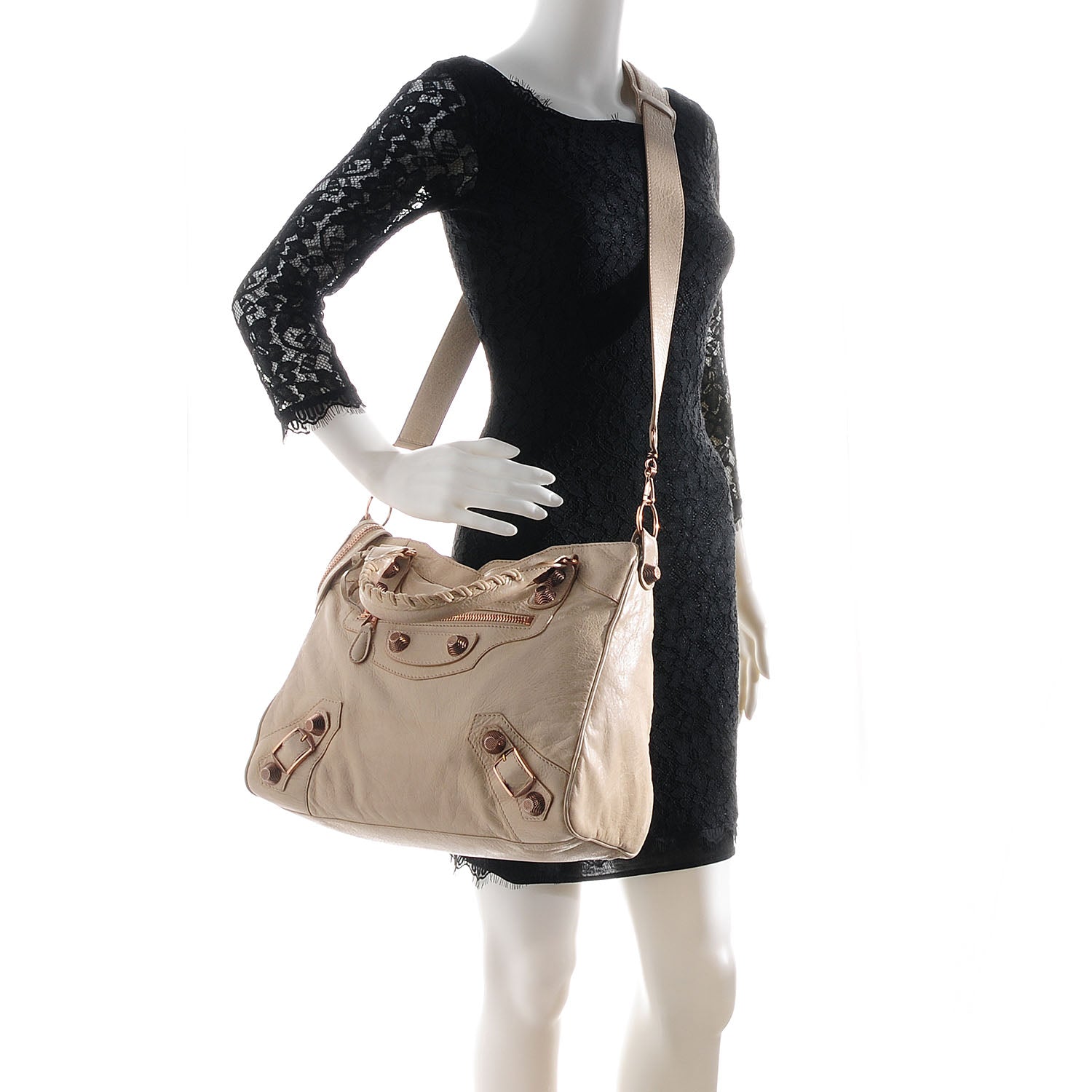 Balenciaga Agneau Giant 21 Rose Gold Hardware Velo Praline 2 of 8