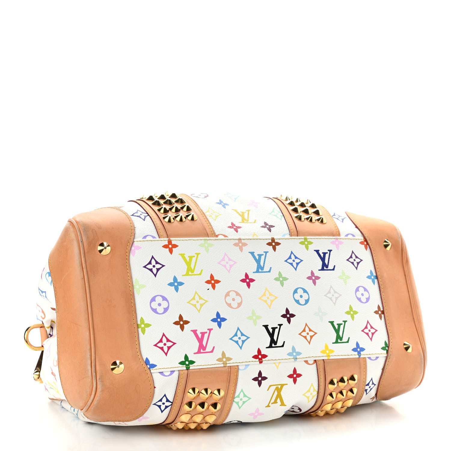 Louis Vuitton Monogram Multicolor Courtney GM White 3 of 15