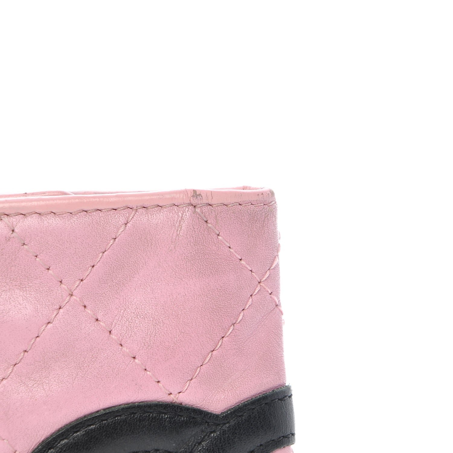 Chanel Calfskin Quilted Cambon 6 Key Holder Pink 9 of 14