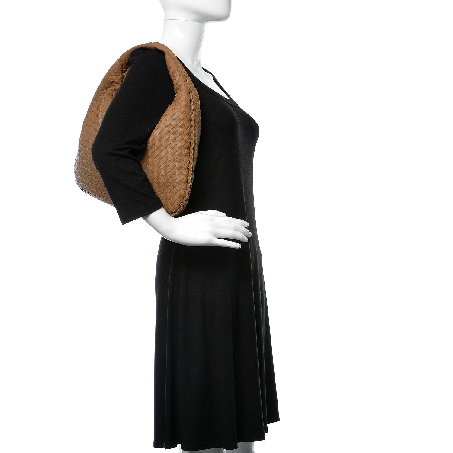 Bottega Veneta Nappa Intrecciato Medium Veneta Hobo Maple 2 of 8