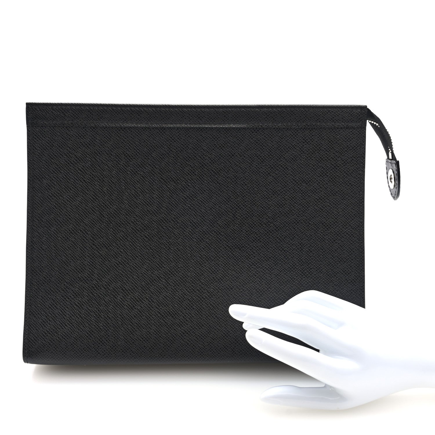 Louis Vuitton Taiga Pochette Voyage MM  Black 2 of 6