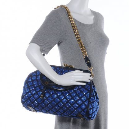 Marc Jacobs Satin Swarovski Crystals Night In Rio Stam Blue 2 of 8