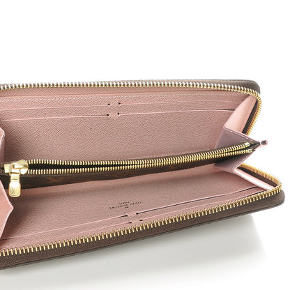 Louis Vuitton Monogram Clemence Wallet Rose Ballerine 5 of 9