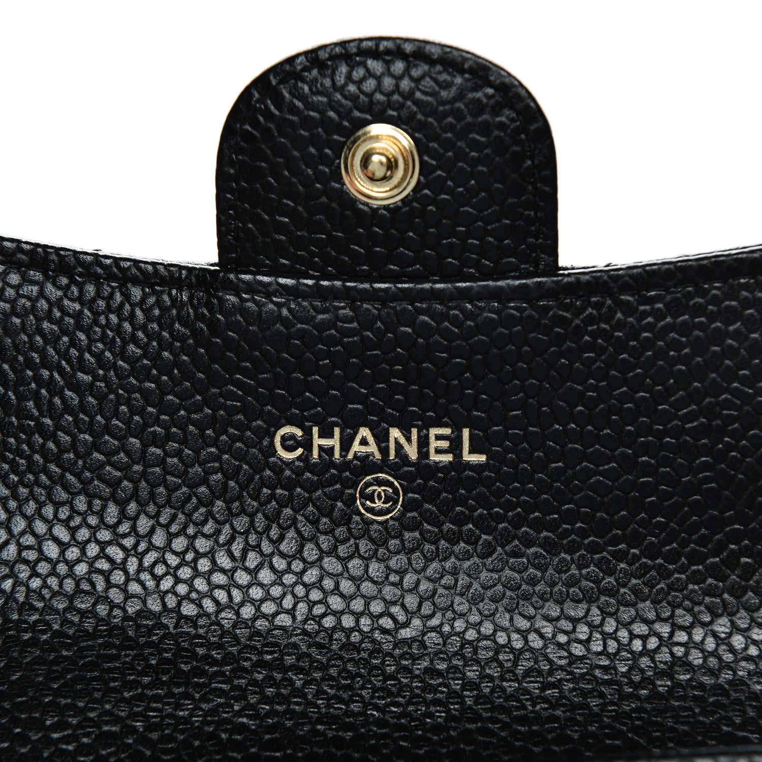 Chanel Caviar Quilted Flap Card Holder Black 14 of 16