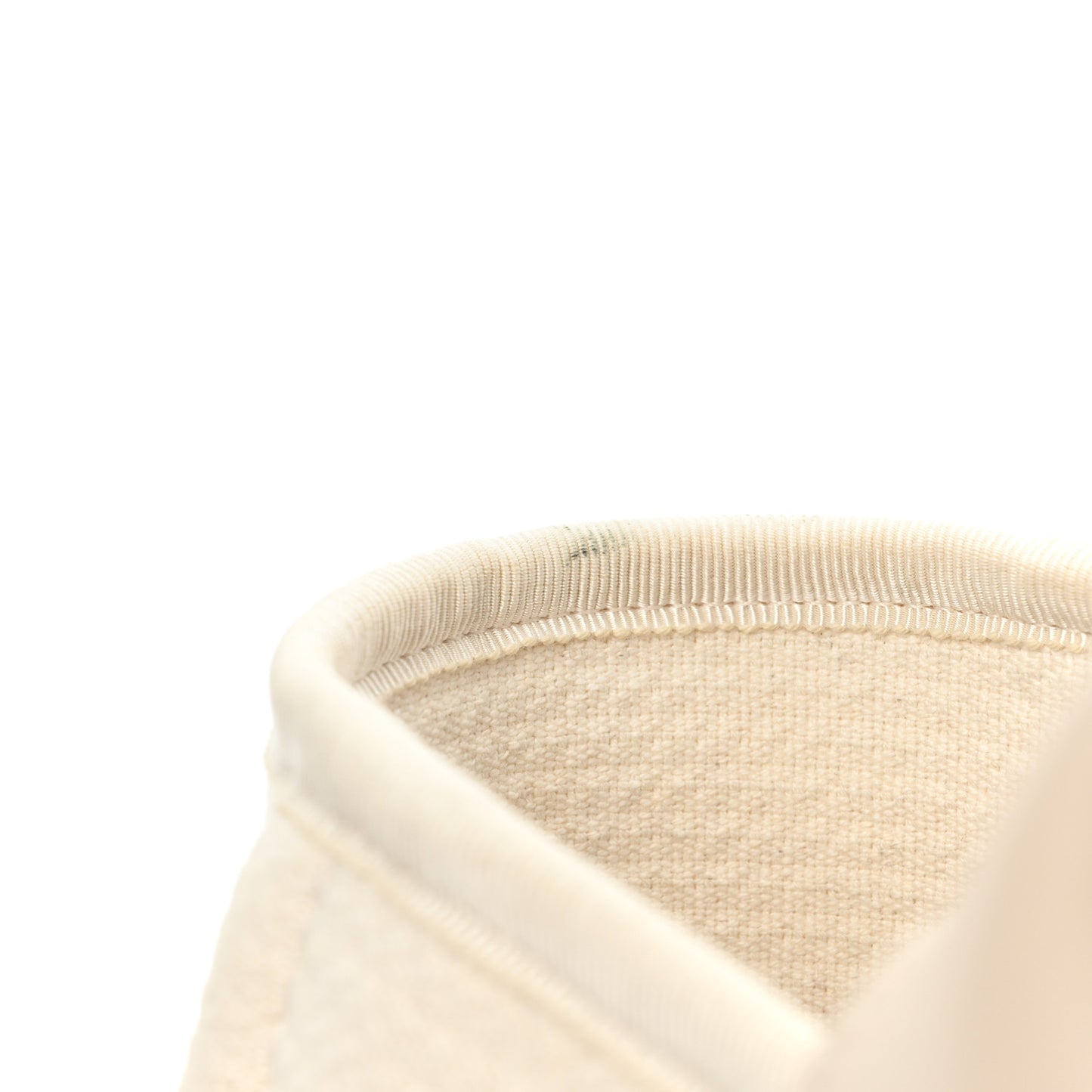 Mixed Fibers Small Deauville Tote White