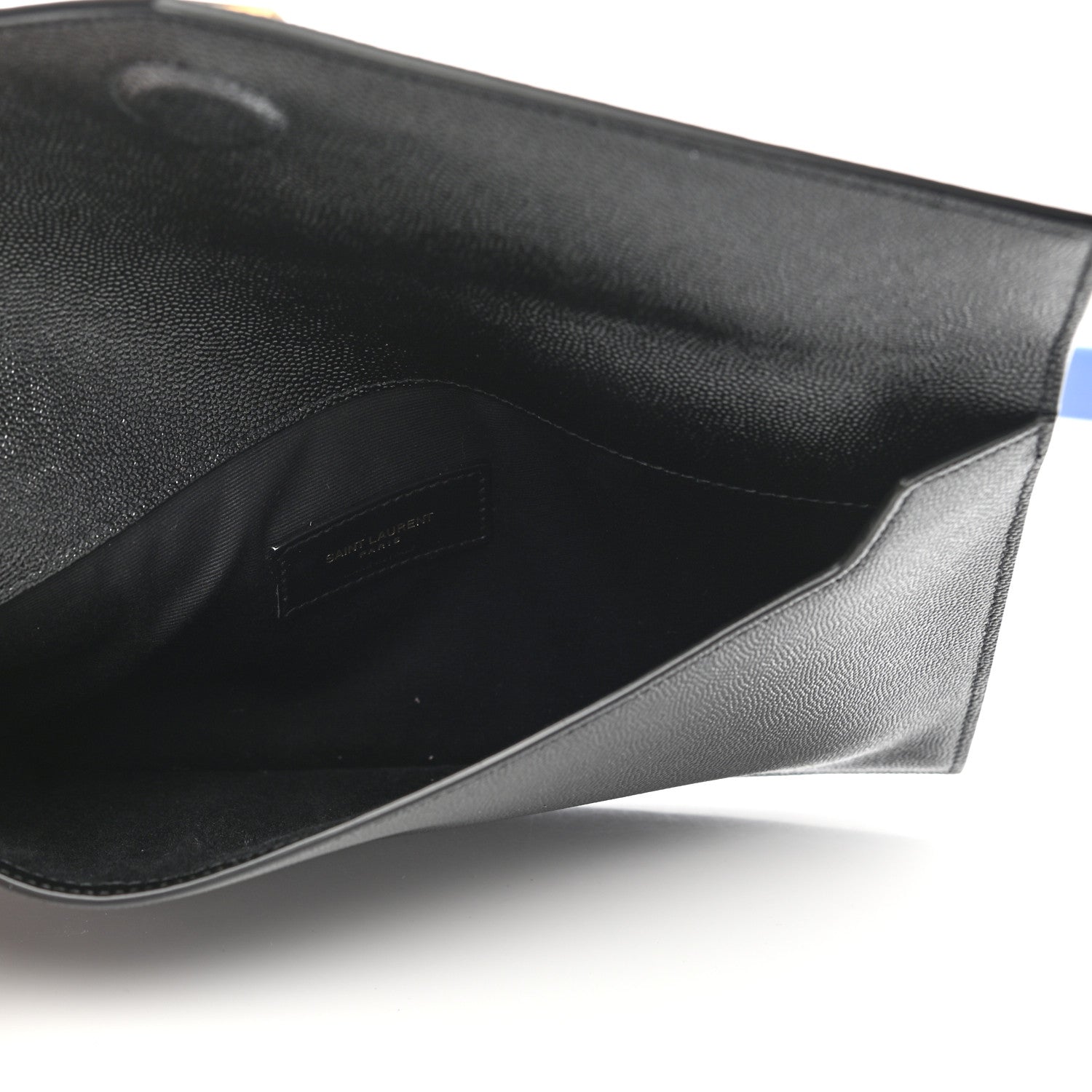 Saint Laurent Grain De Poudre Uptown Pouch Black 5 of 6