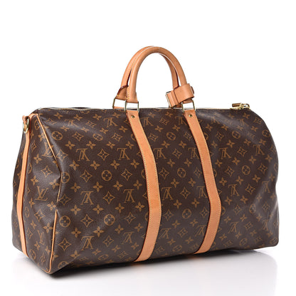 Louis Vuitton Monogram Keepall Bandouliere 50 3 of 14