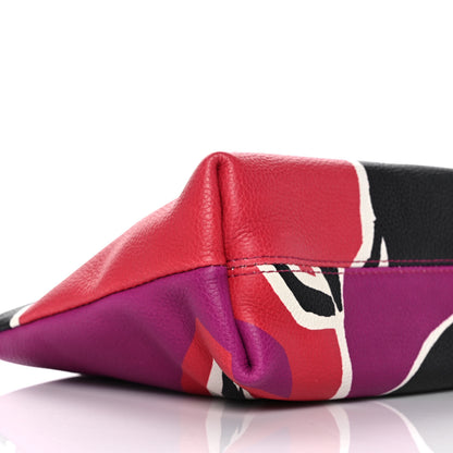 Burberry Prorsum Grained Calfskin Print Pouch Multicolor 9 of 13