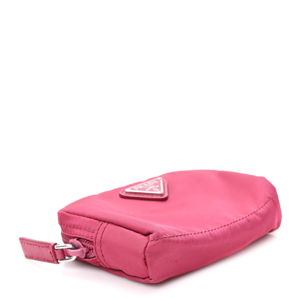 Prada Tessuto Nylon Vela Cosmetic Pouch Ibisco 4 of 9