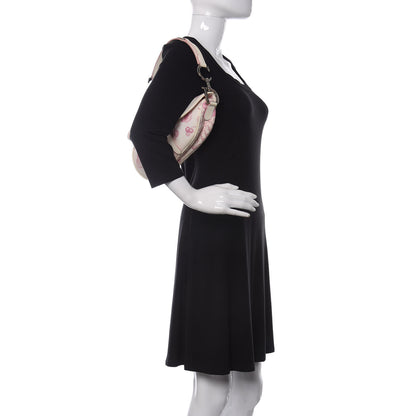Christian Dior Monogram Floral Saddle Bag Pink 2 of 10