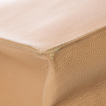 Chanel Caviar CC Tote Beige 9 of 18