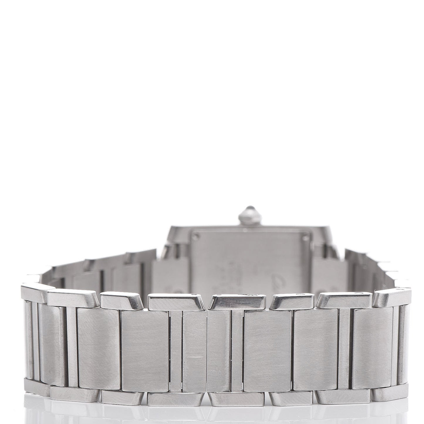 Stainless Steel 25mm Tank Francaise Quartz Watch
