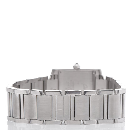Cartier Stainless Steel 25mm Tank Francaise Quartz Watch 4 of 6
