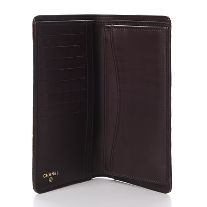 Chanel Caviar Quilted Yen Wallet Black 5 of 11