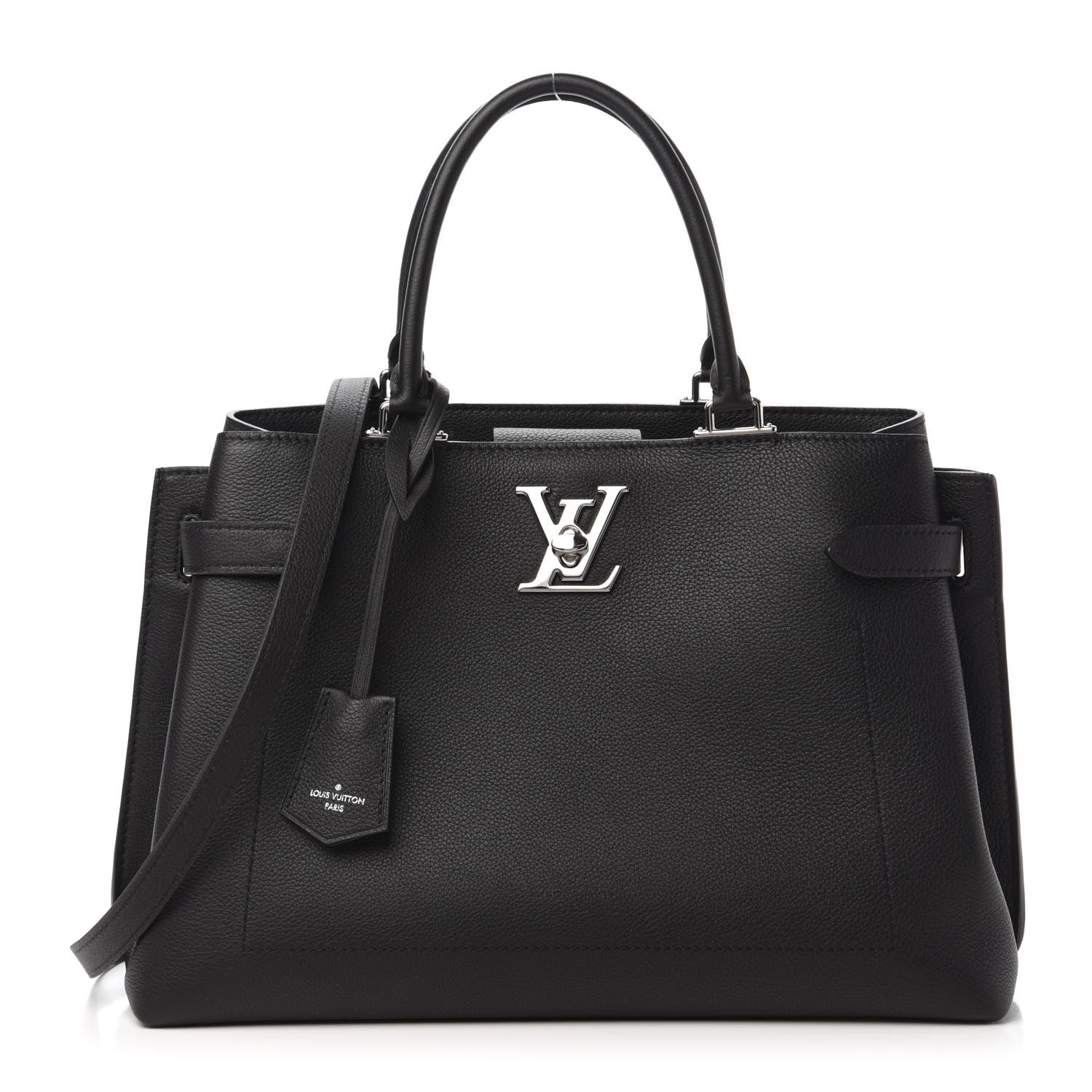 Louis Vuitton Calfskin Lockme Day Black 1 of 10