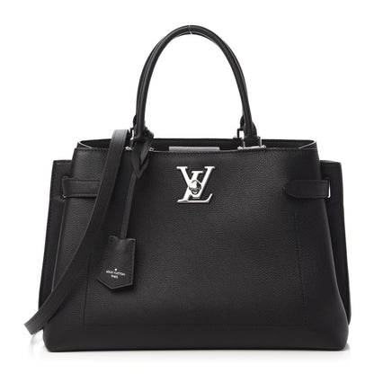 Louis Vuitton Calfskin Lockme Day Black 1 of 10