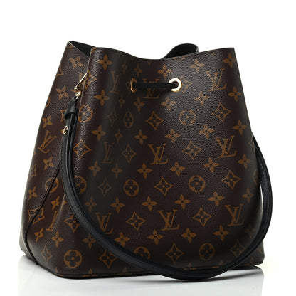 Louis Vuitton Monogram Neonoe MM Black 2 of 6