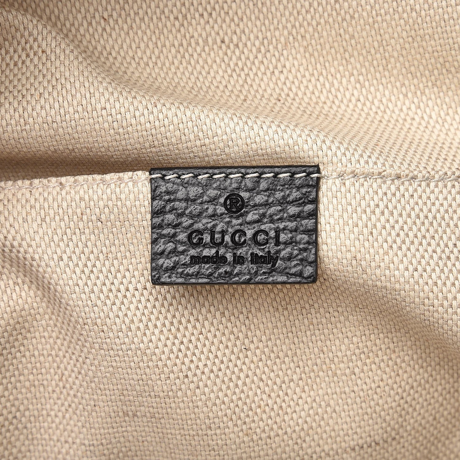 Gucci Pebbled Calfskin Soho Chain Backpack Black 6 of 7