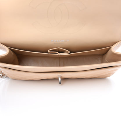 Chanel Caviar Quilted Jumbo Double Flap Beige Clair 5 of 12