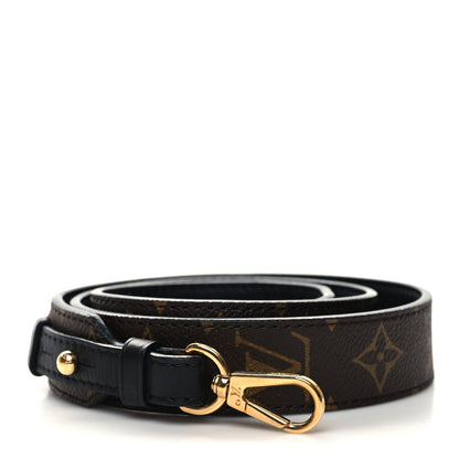 Louis Vuitton Monogram Bandouliere Shoulder Strap Black 1 of 4