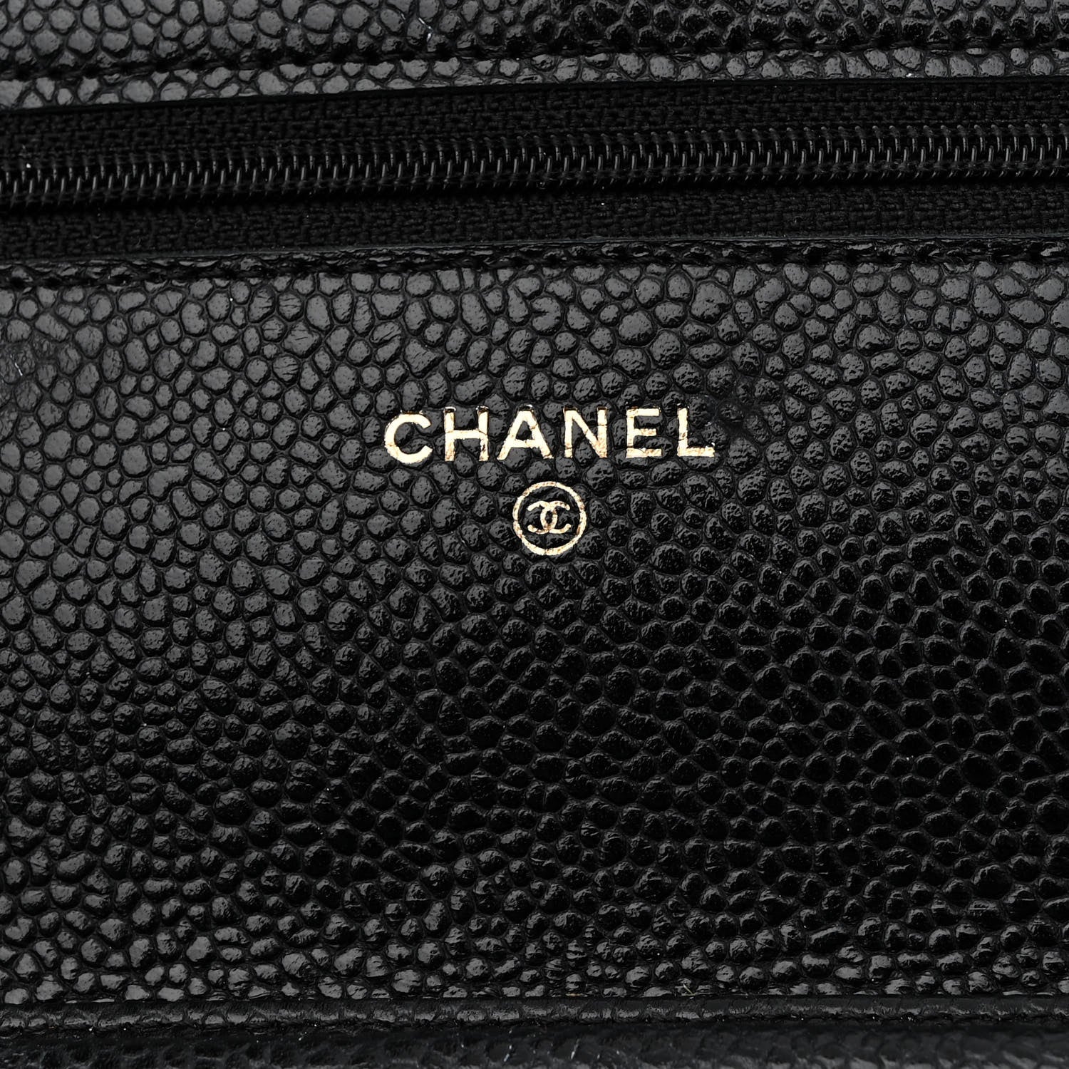 Chanel Caviar Quilted Wallet on Chain WOC Black 6 of 15