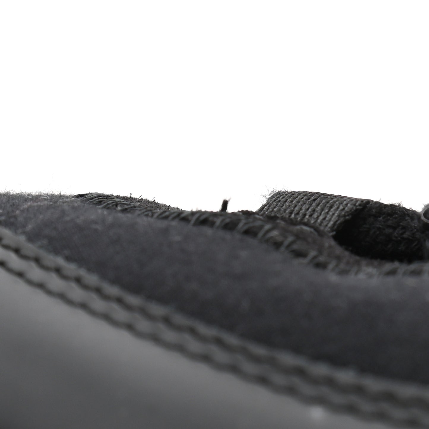 Velvet Calfskin Mixed Fibers CC Sneakers 40 Black