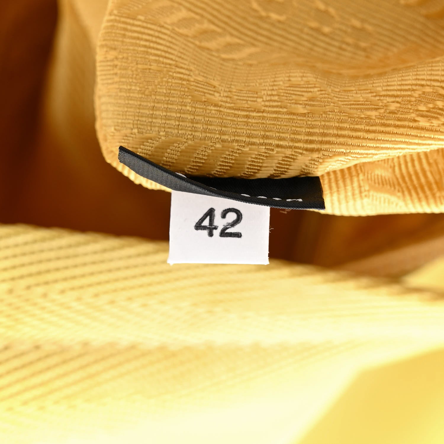 Prada Tessuto Nylon Saffiano Mini Re-Edition 2000 Bag Ananas 7 of 13