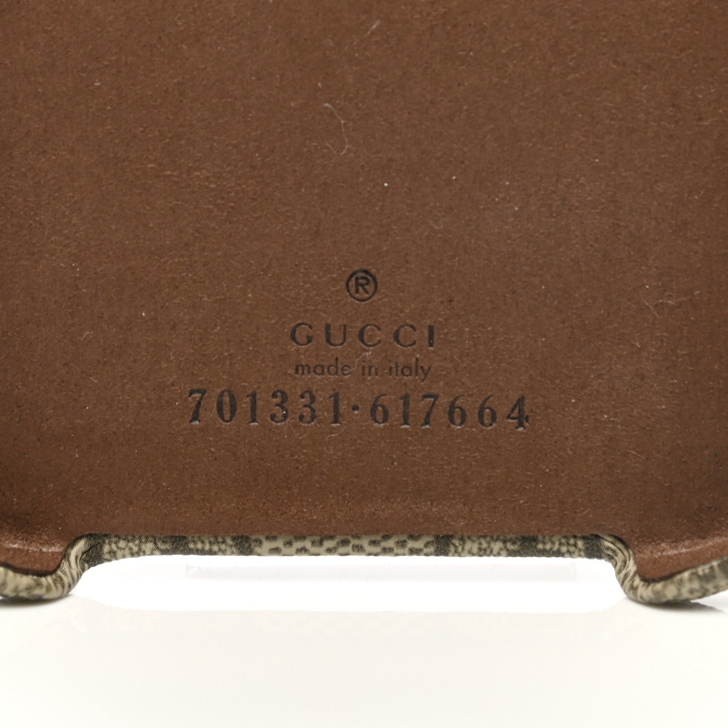 Gucci GG Supreme Monogram Ophidia iPhone 13 Pro Max Phone Case Brown 4 of 5