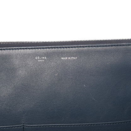 Celine Drummed Calfskin Suede Double Zip Trapeze Orage 6 of 18